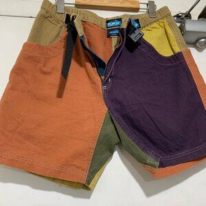 KAVA  SUMMER COLORBLOCK SHORTS SIZE M